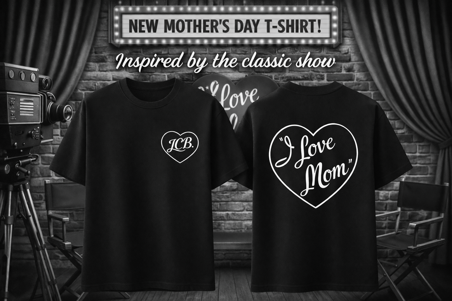 "I Love Mom" Mothers Day Shirt