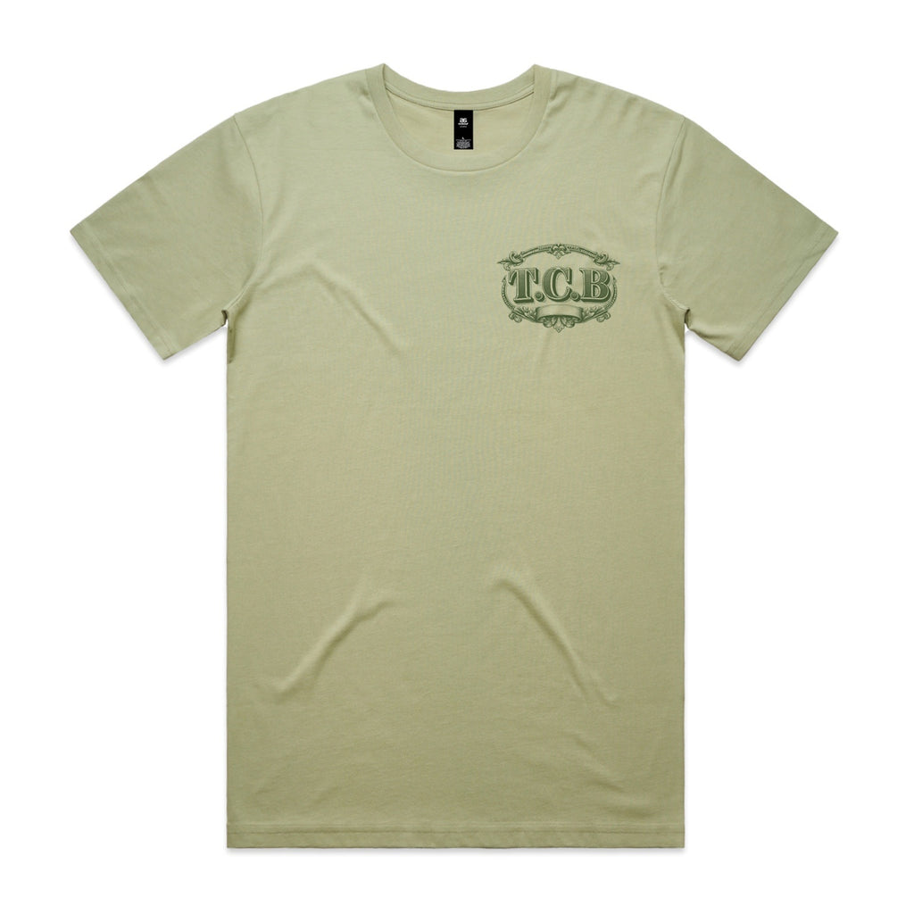 ALL $ IN TEE- OLIVE
